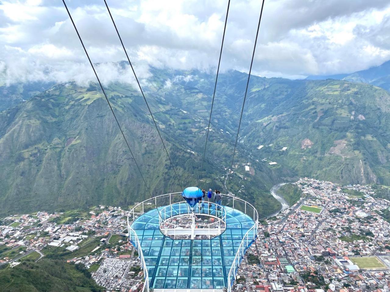 High-End Holiday Cabin - Tungurahua Hot Springs Baños Exteriér fotografie
