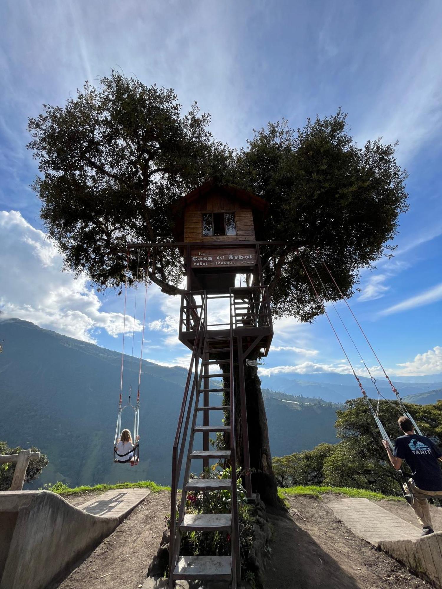 High-End Holiday Cabin - Tungurahua Hot Springs Baños Exteriér fotografie